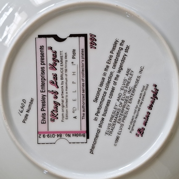 ELVIS PLATE - Picture 2 of 4